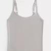 Ribbed Scoop Cami
