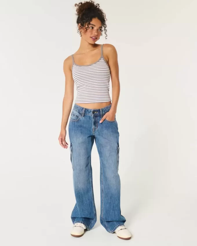 Ribbed Scoop Cami