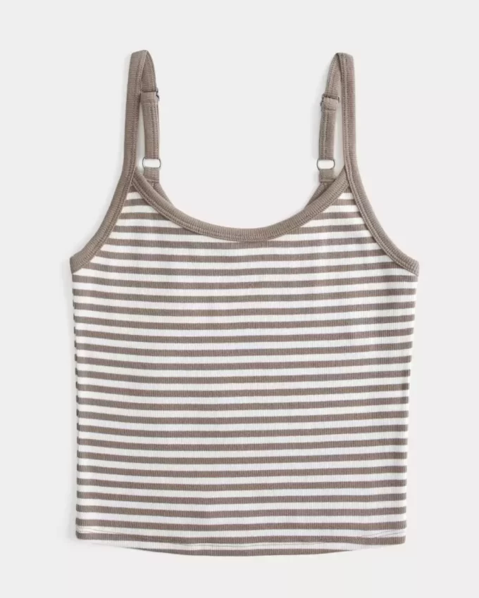 Ribbed Scoop Cami
