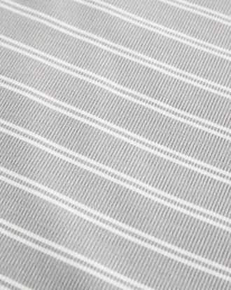 Ribbed Seamless Fabric Square-Neck Top