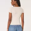 Ribbed Short-Sleeve Icon Henley