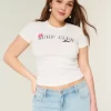 Ribbed Surf Club Graphic Baby Tee