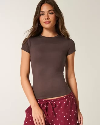 Seamless Fabric Crew Baby Tee