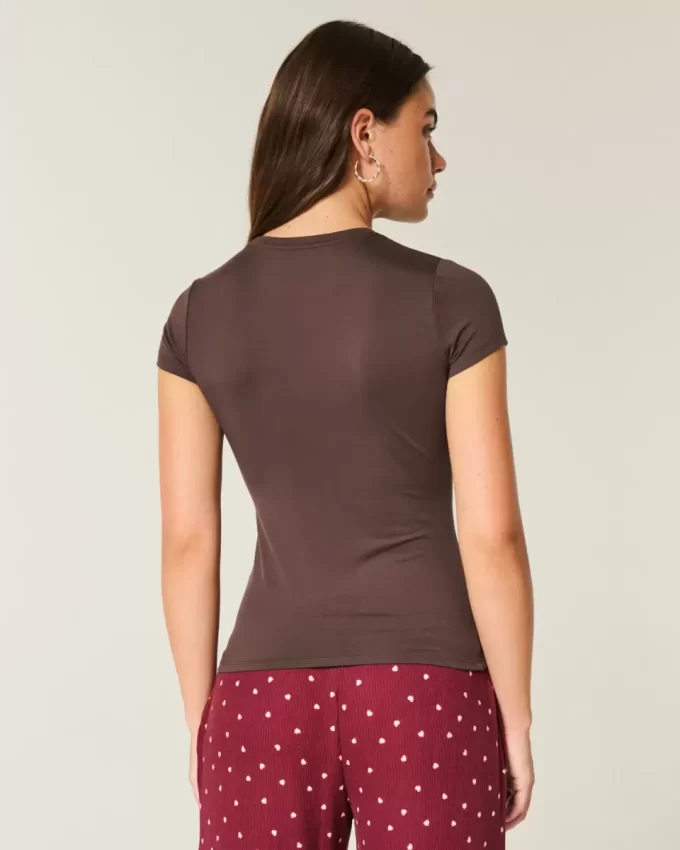 Seamless Fabric Crew Baby Tee