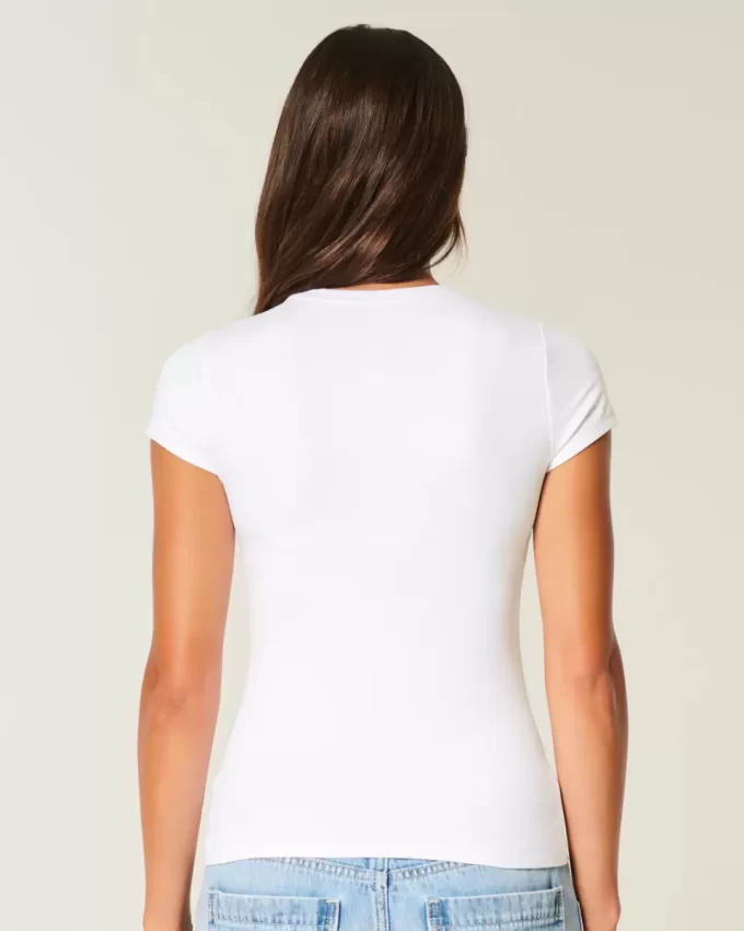 Seamless Fabric Crew Baby Tee