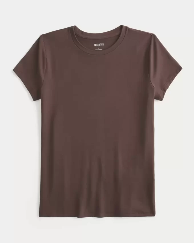 Seamless Fabric Crew Baby Tee