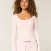 Seamless Fabric Scoop Top