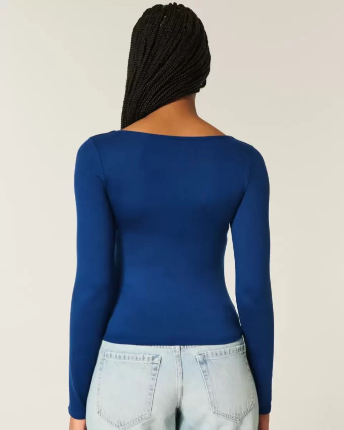 Seamless Fabric Scoop Top
