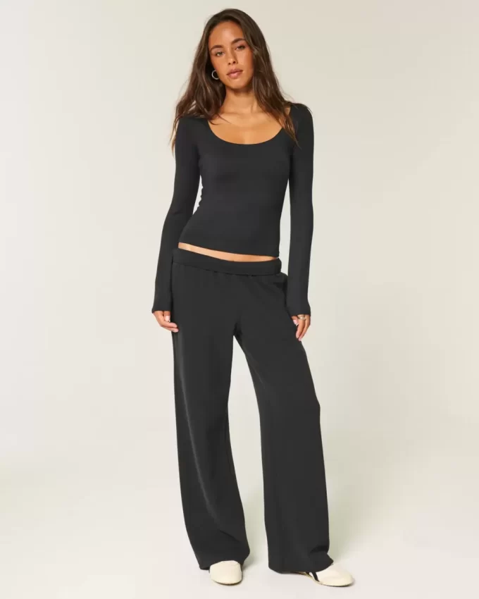 Seamless Fabric Scoop Top