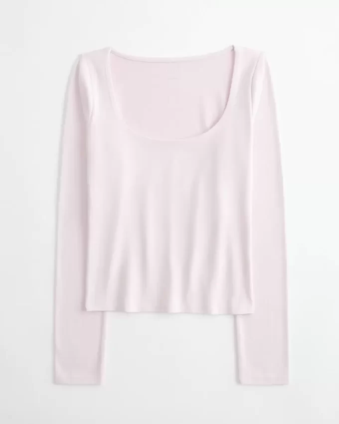 Seamless Fabric Scoop Top