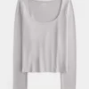 Seamless Fabric Scoop Top
