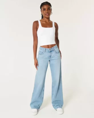 Seamless Fabric Square-Neck Tank