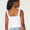 Seamless Fabric Square-Neck Tank