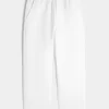 Seersucker Loose Pull-On Pants