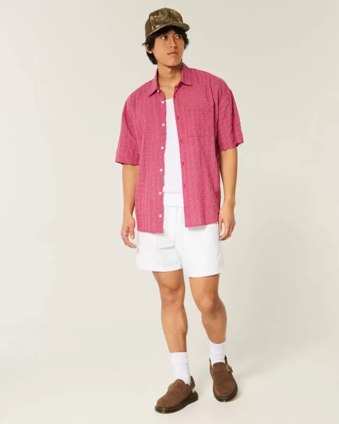 Seersucker Shorts