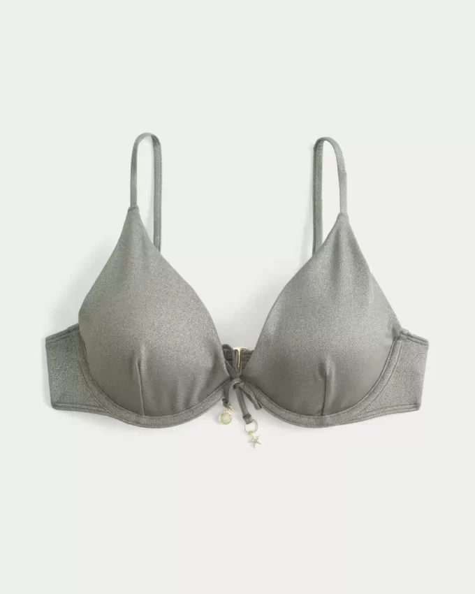 Shimmer Underwire Bikini Top