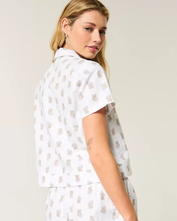 Short-Sleeve Grad Bear Sleep Shirt