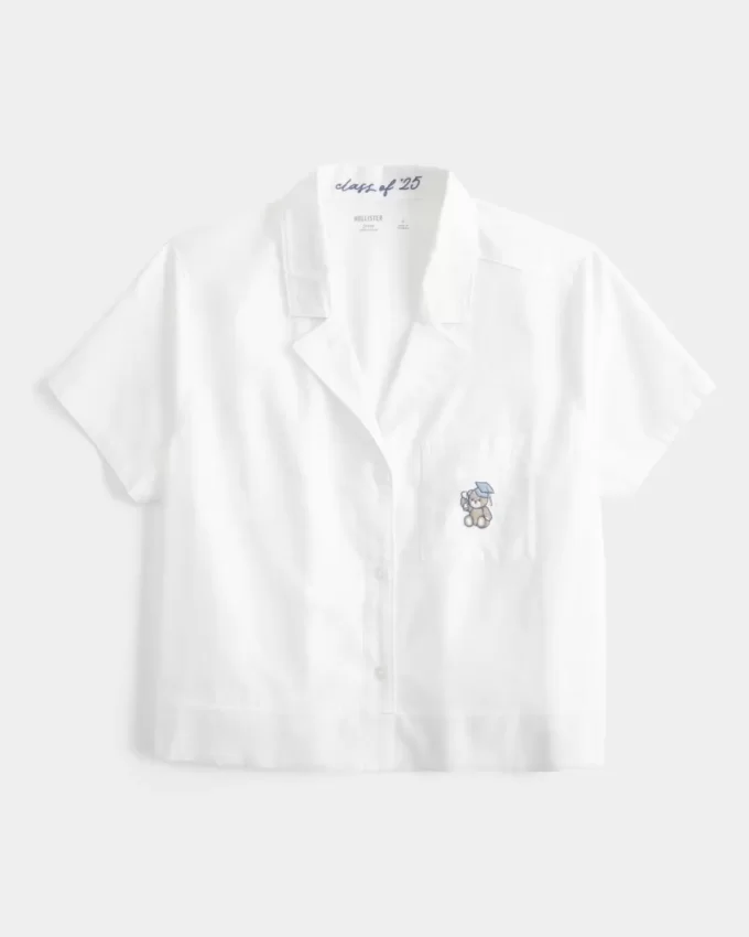 Short-Sleeve Grad Bear Sleep Shirt