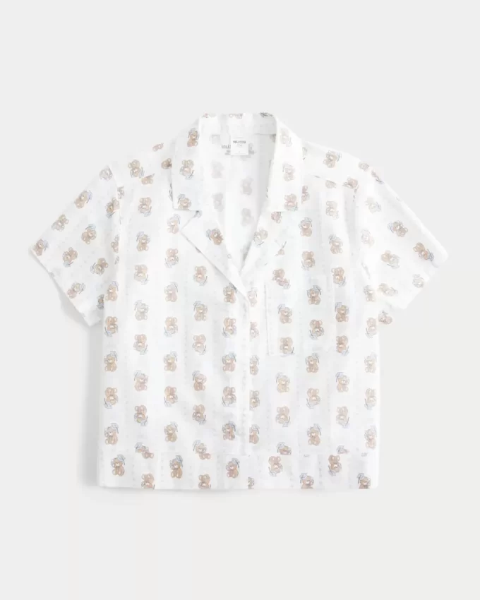 Short-Sleeve Grad Bear Sleep Shirt