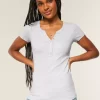 Short-Sleeve Henley