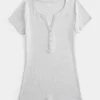 Short-Sleeve Henley