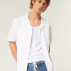 Short-Sleeve Seersucker Shirt