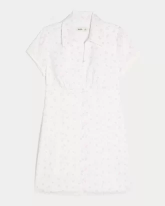 Short-Sleeve Shirt Dress