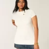 Short-Sleeve Tunic Sweater