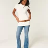 Short-Sleeve Tunic Sweater