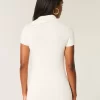 Short-Sleeve Tunic Sweater