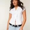 Short-Sleeve Tuxedo Shirt