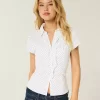 Short-Sleeve Tuxedo Shirt
