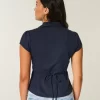 Short-Sleeve Tuxedo Shirt