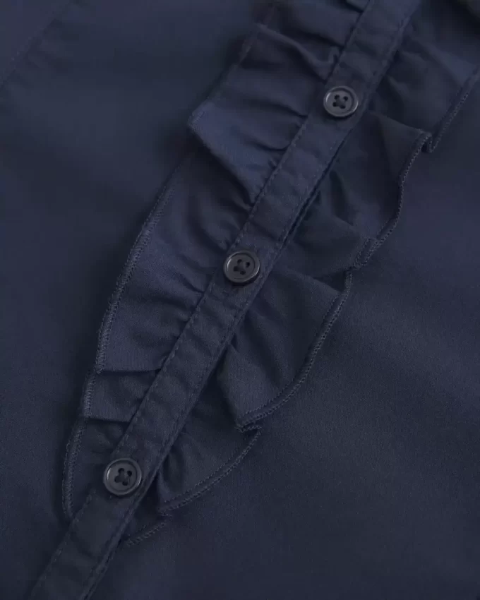 Short-Sleeve Tuxedo Shirt