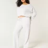 Side-Stripe Straight Sweatpants