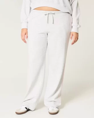 Side-Stripe Straight Sweatpants