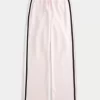 Side-Stripe Straight Sweatpants