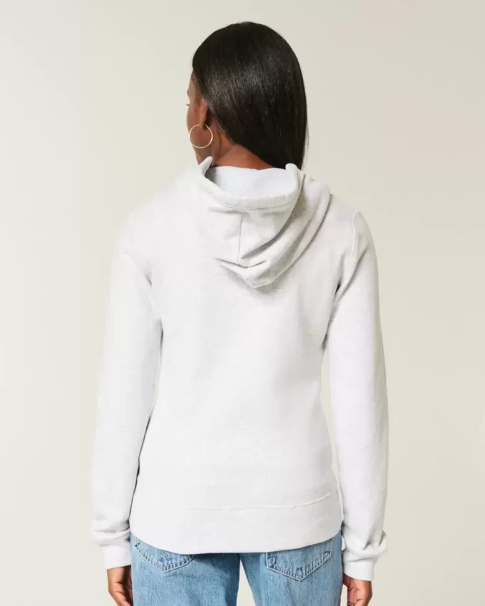 Slim 2001 Graphic Zip-Up Hoodie