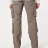 Slim Straight Cargo Pants