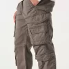 Slim Straight Cargo Pants