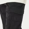 Slim Straight Cargo Pants