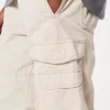 Slim Straight Cargo Pants