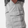Slim Straight Cargo Pants