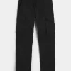 Slim Straight Cargo Pants