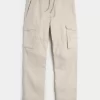 Slim Straight Cargo Pants