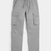 Slim Straight Cargo Pants