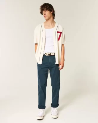 Slim Straight Chino Pants