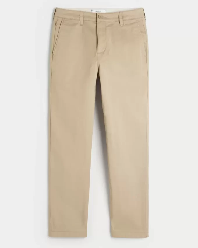 Slim Straight Chino Pants