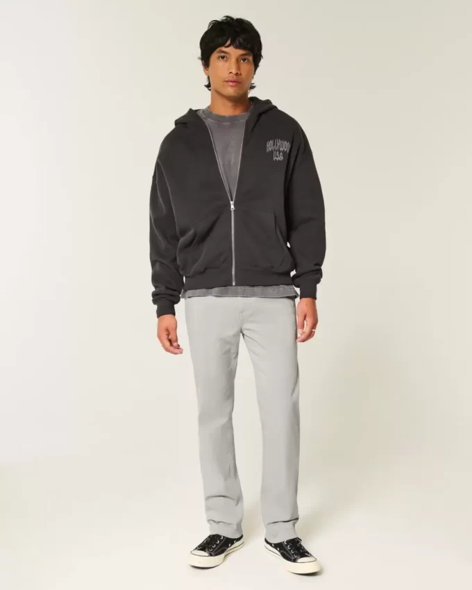 Slim Straight Chino Pants