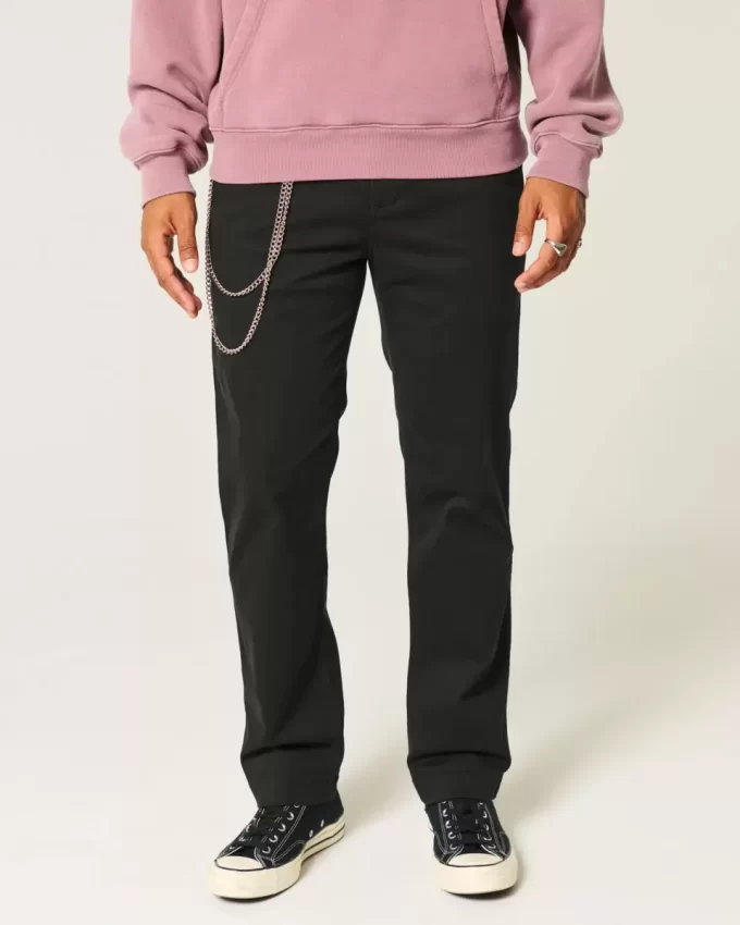 Slim Straight Chino Pants